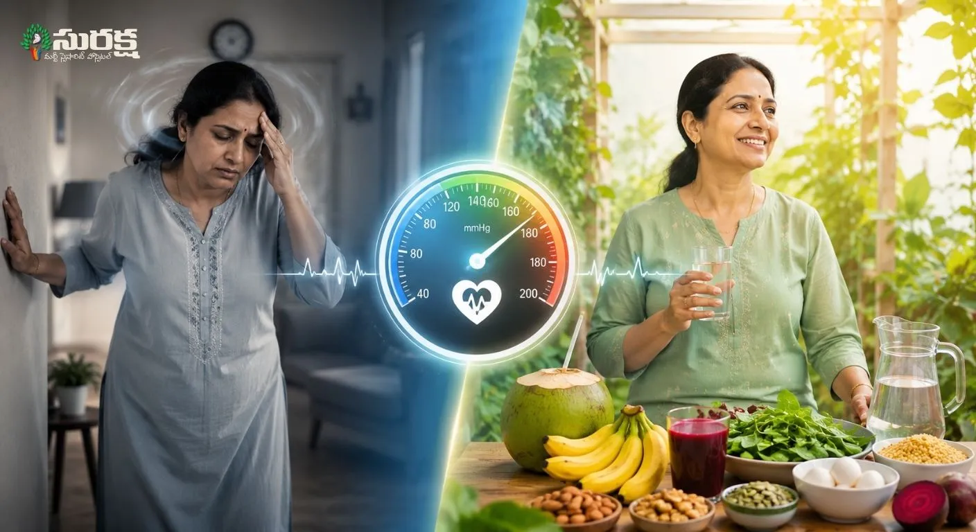 తక్కువ రక్తపోటును (Low Blood Pressure) ఆహారంతో ఎలా నియంత్రించాలి? |